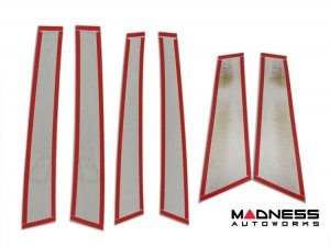 Jeep Renegade Pillar Trim Set - Black Chrome (2015 - 2024)